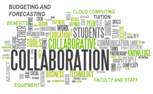 Collaboration word cloud - XLerant