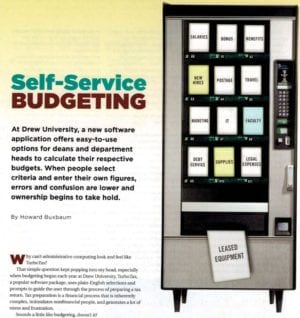 self service budgeting